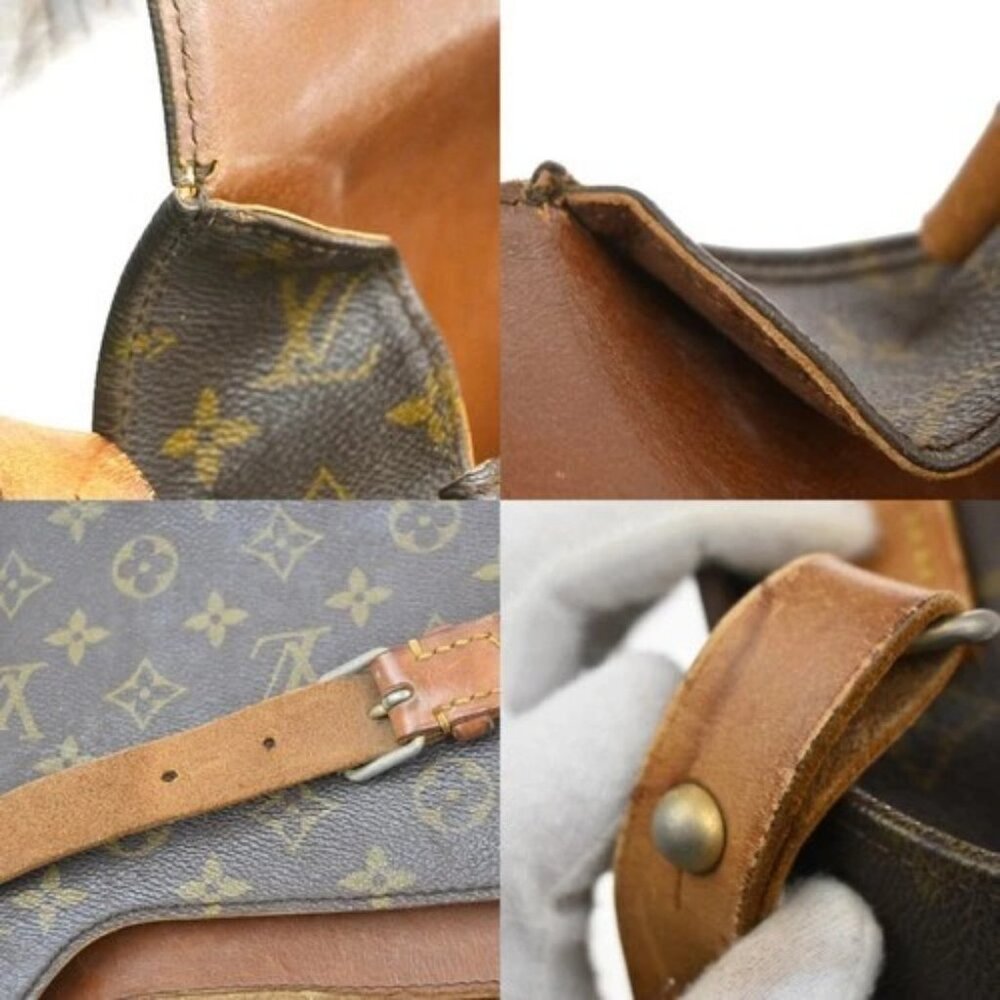 LOUIS VUITTON Cartouchiere GM Shoulder Bag Monogram Leather Brown M51252 31CA318 - Picture 9 of 16
